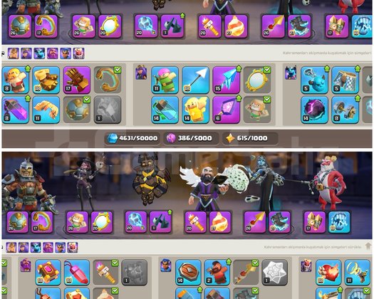 TH18COC |  192 LEVEL | FULL EKİPMANLI KAÇMAZ
