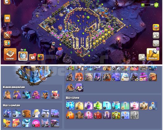TH18COC |  192 LEVEL | FULL EKİPMANLI KAÇMAZ
