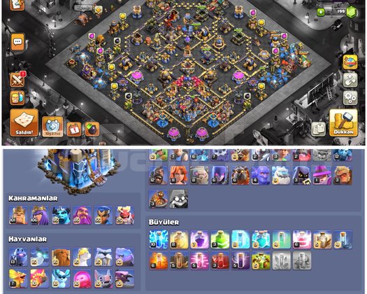 TH18COC |  EFSANE LİGTE !! MAX KÖY | KAÇMAZ