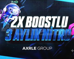 Discord 3 Aylık Nitro 2x Boost