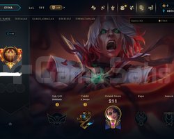 UNRANKED HİGH MMR 30 SKİN GANİMET DOLU HANMADE