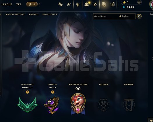 TR Emerald 1 75 lp 15 bin mavi özlü hesap