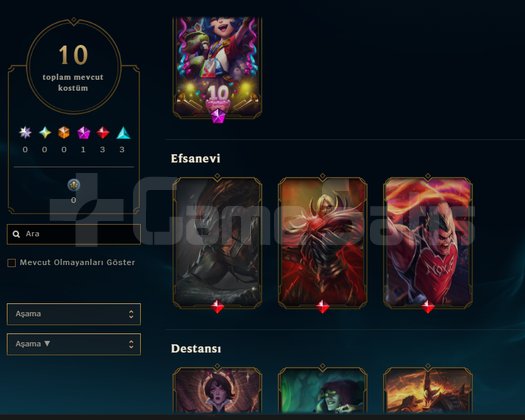 Euw Dia 1 Hesap