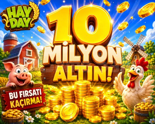 KAMPANYA 10 milyon altın