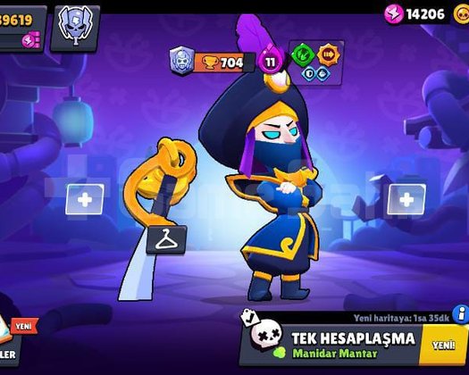 BRAWL STARS KOLEKSİYONLUK HESAP!