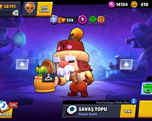 +9 EFSANEVİ İLK SEZON BRAWL PASSLİ KOLEKSİYONLUK