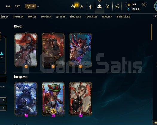 Euw Plat 2 l 62 Kostümlü Hesap