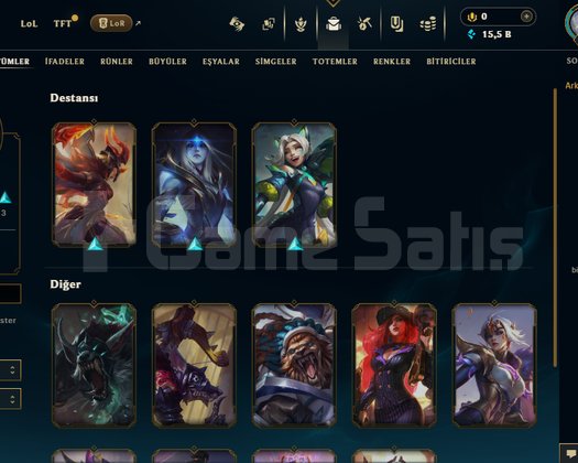 Euw Plat 3 Hesap l 30 LP Geliyor.