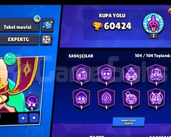 FULL KARAKTERLİ TEMİZ BRAWL STARS HESABI