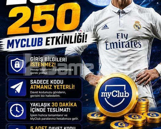 250 MC 1 alana2 hesap kampanyası mevcut son gündür