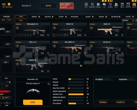 77 LEVEL QUANTUMLU KLAN BAŞKANI HESAP