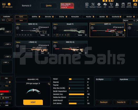 77 LEVEL QUANTUMLU KLAN BAŞKANI HESAP