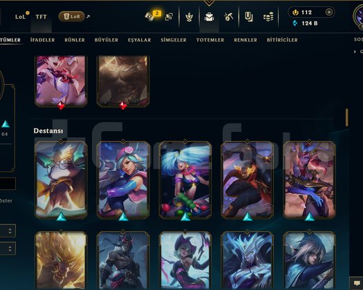 341 LEVEL / 135 SKİN / FUL HERO +MAİL +15K SATIŞ
