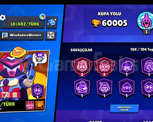 FULL KADRO | 60K KUPA | PASS HEDİYELİ |KOLEKSİY