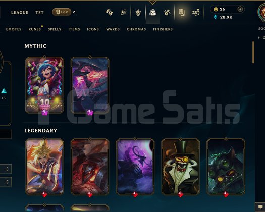 EUW | 84 SKİN | UNRANKED