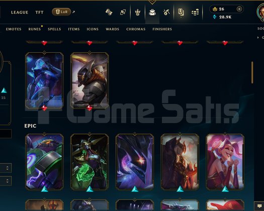 EUW | 84 SKİN | UNRANKED