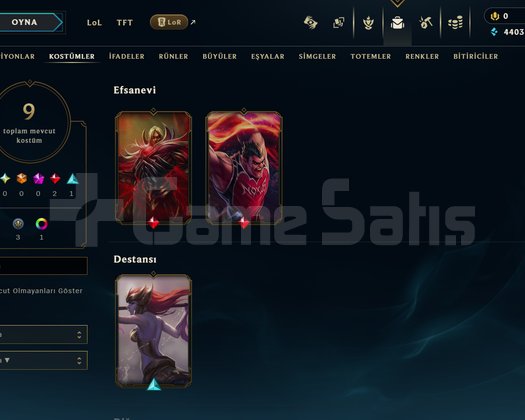 TR // PLAT4 // 9 SKIN // GÜNÜN HESABI 1