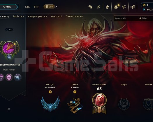 TR // PLAT4 // 9 SKIN // GÜNÜN HESABI 1