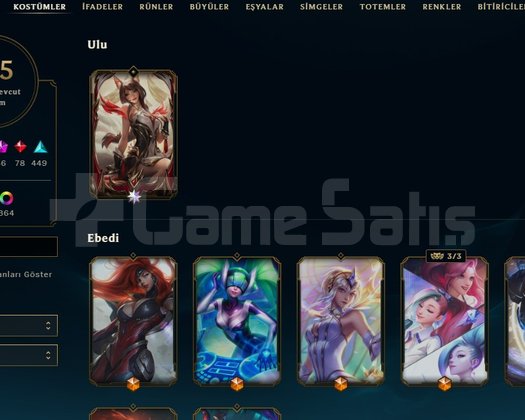 İlk Sabihiyim2014 - 975 Skins - 687 Lvl