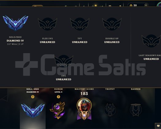 EUW DİAMOND 4