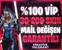 VALORANT | 30-200 SKİN | MAİL DEĞİŞEN | FULL+FULL