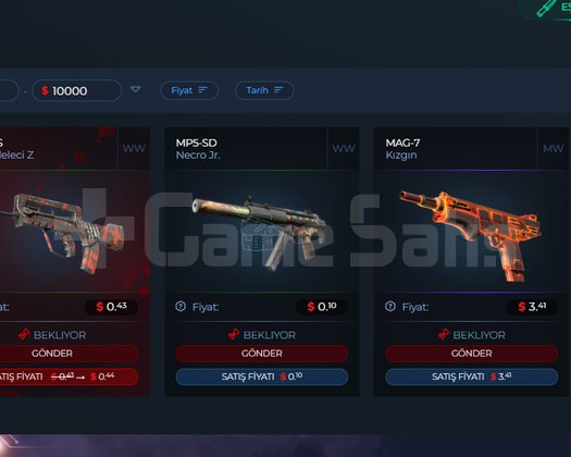 CS PRIME + 6 ENVANTER + ARKA PLAN + 27 LVL CS