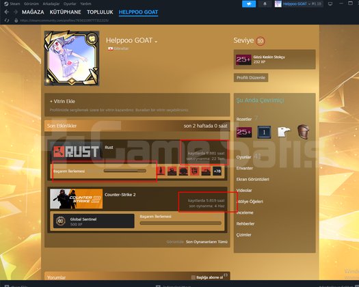 rust 9800 saat 10 level steam bütün bilgiler