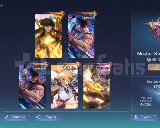 CHOU saint seiya ve paquito street fighter ryu