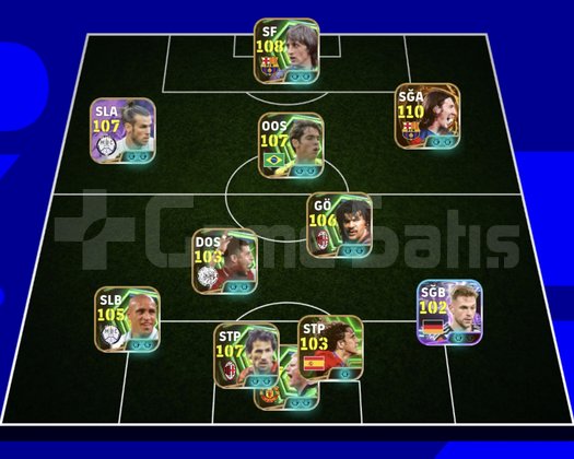 3280+ 110 Messi 109 cruyff full hesap
