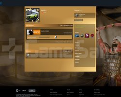 CS PRIME + 5 40 SKIN + OYUN + 26 LVL CS- ARKA PLAN