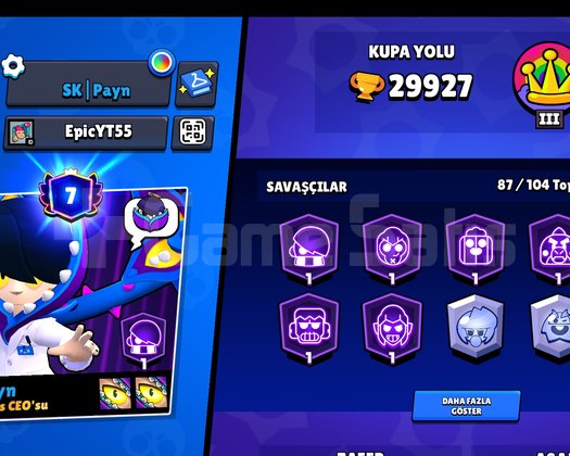 BRAWL STARS SAĞLAM 30K BAŞLANGIÇ HESABI!!