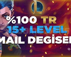 TR / 15 LVL + HANDMADE + MAİL DEĞİŞEN