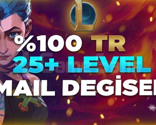 TR / 25 LVL + HANDMADE + MAİL DEĞİŞEN
