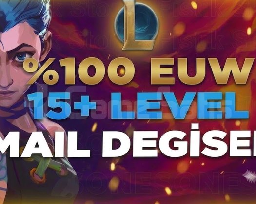 EUW / 15 LVL + HANDMADE + MAİL DEĞİŞEN