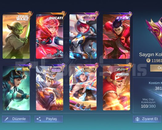Mlbb yüce hesapclint main