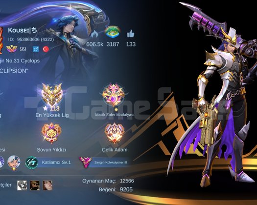 Mlbb yüce hesapclint main