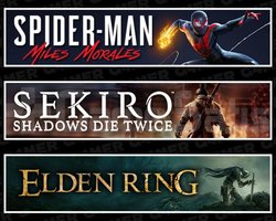 Miles Morales + Sekiro + Elden Ring