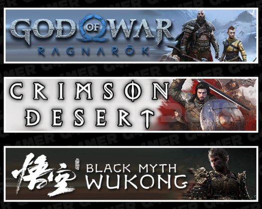 Ragnarök +Crimson Desert +Black Myth Wukong