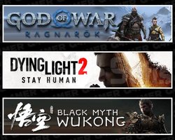 Ragnarök +Dying Light 2 +Black Myth Wukong