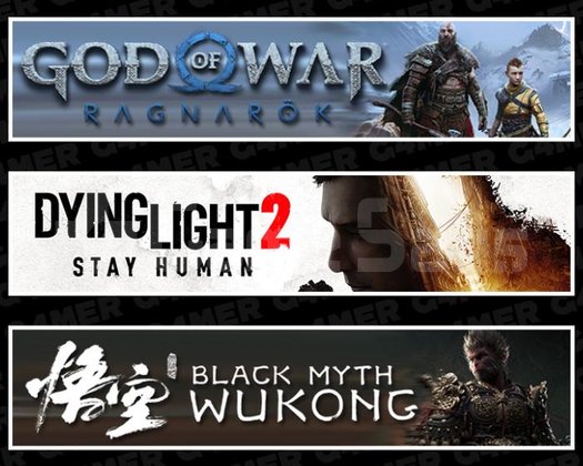 Ragnarök +Dying Light 2 +Black Myth Wukong