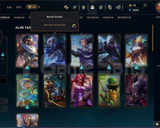 TR - LVL 145 - ZÜMRÜT 4 - SKIN 34 - DEĞERLİ SKİN