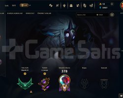 TR - LVL 145 - ZÜMRÜT 4 - SKIN 34 - DEĞERLİ SKİN