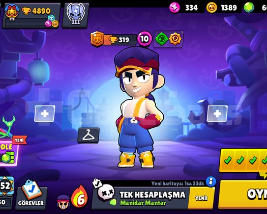 Brawl Stars Uygun Fiyatlı Hesap - 4890 Kupa / 28 K