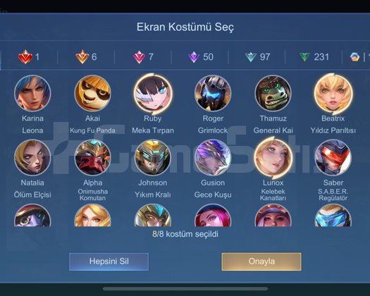 GUS MAIN KUNGFU PANDA LIMITED SKIN!!! ARANAN HESAP