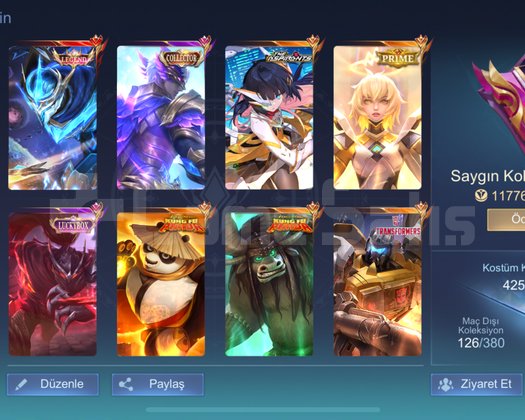 GUS MAIN KUNGFU PANDA LIMITED SKIN!!! ARANAN HESAP