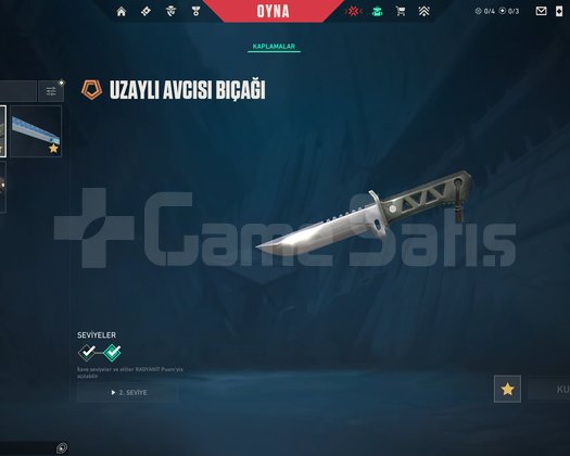 Uzaylı Avcısı Bıçaklı!! Bol Skinli Garantili Hesap