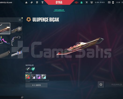 Valoran Bol Skinli Hesap PEAK RANK YÜCELİK
