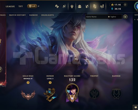 EUW | 192 SKİN | BRONZ 4 + 17100 RP