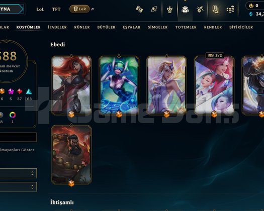 TR 388 KOSTUM 504 LEVEL UNRANKED NEO PAX SIVIR