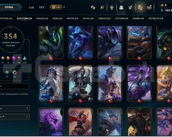 TR 354 KOSTUM 300+ LEVEL UNRANKED ACC